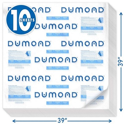 DUMOND 1024 Paint Remover,3x3 ft Sheets,PK10 39C317