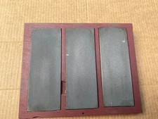 3-EZE-LAP Diamond Sharpening Stones with wood base (Paul Sellers Setup)