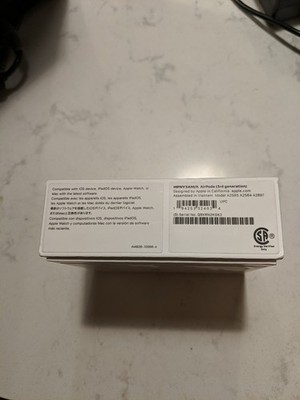 Apple AirPods 3rd Gen Earbuds with Lightning Charging Case MPNY3AM