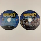 Borderlands 2 Game of the Year Sony PlayStation 3 PS3 2013 Discs Only Tested