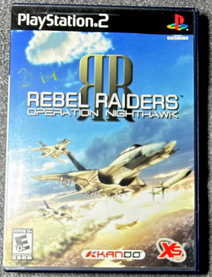 XS Games Rebel Raiders: Operation Nighthawk PS2 NTSC-U/C E10+ Manual