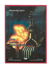 SHATTERING SPREE FOIL Full Art Avatar x Magic NM English #0036