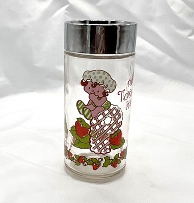 Vintage 1980's Strawberry Shortcake Single Shaker Salt Pepper ''Not Too Much''