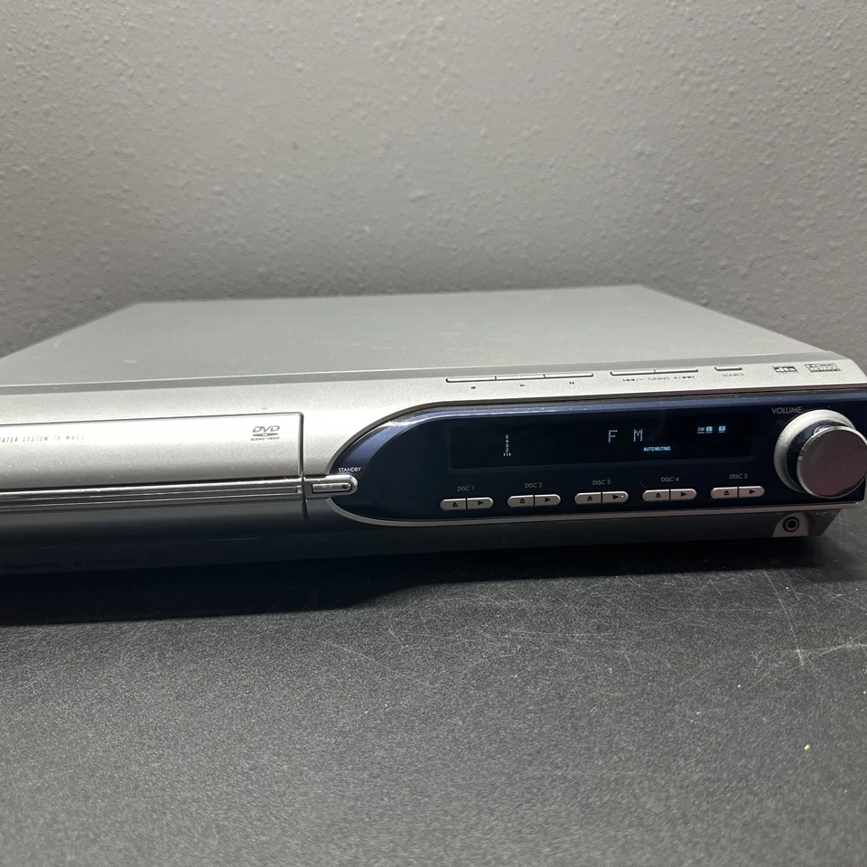 JVC DVD digital theater System Only TH-M603 No Remote Tested And Works 5 Disc - Image 2 of 4