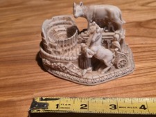 Colloseum Roma Mini Modèle 2,5" Made in Italy Résine Vintage Souvenir Poivre Poids