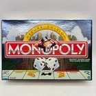 VINTAGE Monopoly Deluxe Edition COMPLETE Parker Brothers 1998 Golden Tokens