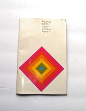 Vintage Polaroid SX-70 Camera Alpha 1 Manual 35 Pages  Book Only 35 Pages