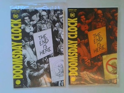 DC. Doomsday Clock  #1 - #8 of 12. 2018. Very Good.