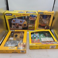 Lot of 4 Sealed Breyer Stablemates Play Sets / Accessories