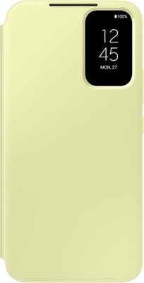 Original/Offizielle Samsung Galaxy A34 Smart View Brieftasche Hülle - Limette (Grün)