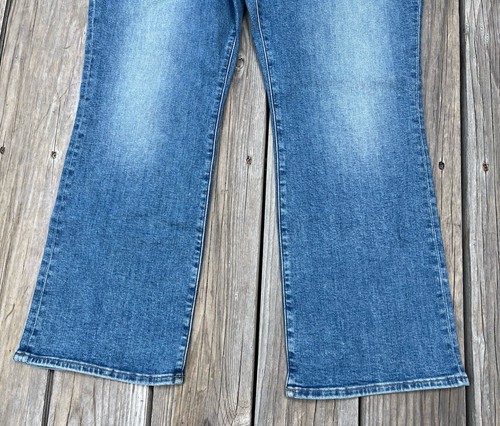 NWT! Madewell Women's 32 Mid-Rise Kick Out Ankle-Length Jeans Stretch - Picture 3 of 10