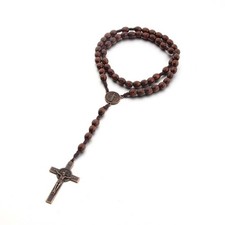 Handmade Wooden Catholic Rosaries Rosary Necklace From Bethlehem Olive Wood