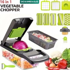 15 in 1 Vegetable Chopper Fruit Salad Mandolin Slicer Food Dicer Cutter Peeler