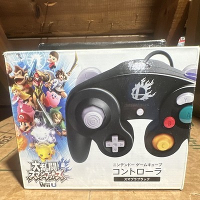 Nintendo GameCube Super Smash Bros. Wii U Wired Controller Black DOL-003 3m