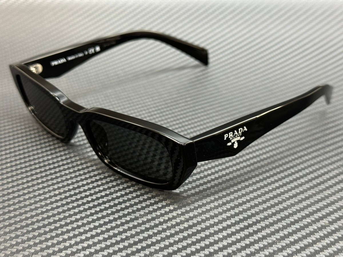 PRADA PR B06S 16K08Z Black Grey Women's 53 mm Sunglasses | eBay