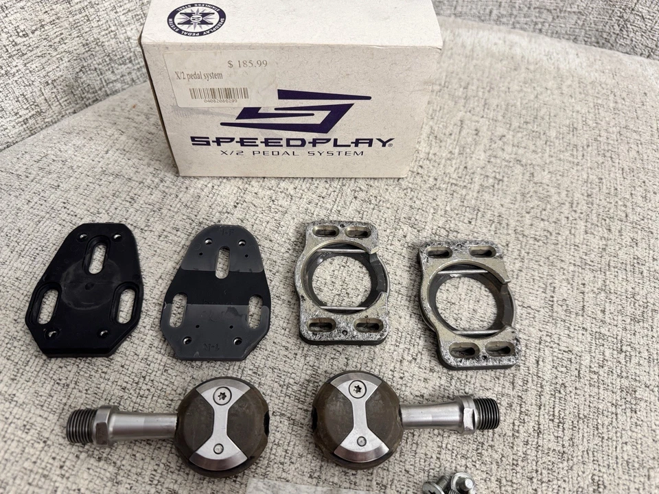 Pedales sin clip Speedplay X2 de colección CLEATS SPD bicicleta de carretera carrera acero inoxidable Foto 3 de 4