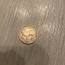 1963 Irish Three Pence Coin Ireland Old Vintage 3d Rabbit