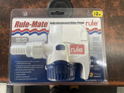 Regel Bilgenpumpe 500 GPH Modell RM500B - NEU Marine Boot Pumpe