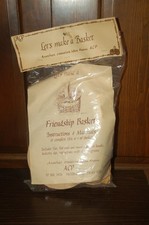 Let  s Make a Basket-Friendship Basket Kit Instructions  Materials 6  X 10  