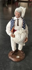J.P. Marinacci 10” Santon Terre Cuite Greouxe Provence French Village Figure