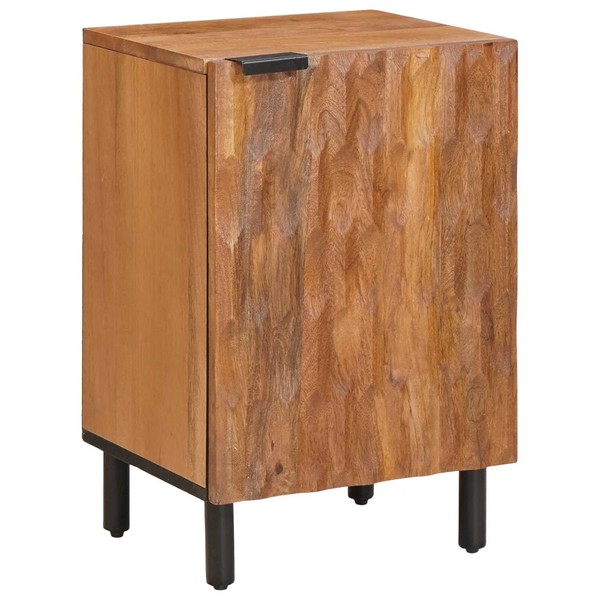 Badezimmerschrank Aus Massivholz Mango Braun 38 X 33 X 58 Cm-image