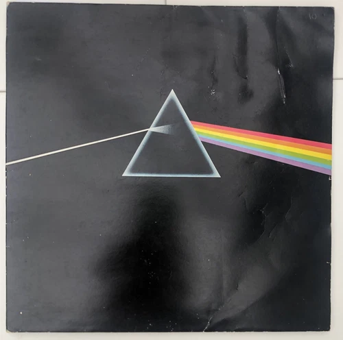 PINK FLOYD THE DARK SIDE OF THE MOON SHVL 804 1973 VINYL LP RECORD VG+ VG+