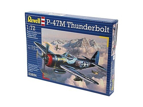 Revell-Germany P-47M Thunderbolt Fighter Plane - Plastic Mod