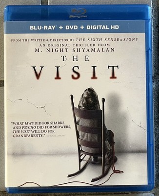 The Visit (2016) Blu-ray + DVD M Night Shyamalan Olivia DeJonge Horror