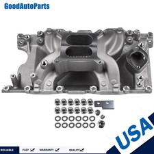 Aluminum Dual Plane Intake Manifold for 1967-03 Small Block Chrysler 318 340 360