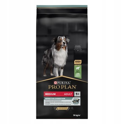PURINA PRO PLAN Adult Medium Sensitive Lamm 14kg