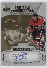2023 Upper Deck Ovation For Your Consideration Taylor Raddysh #FC-TR Auto 00em