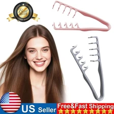 Texture Comb for Volumizing Hair, Wide-Tooth Root Lift Styling Tool for Men & Wo