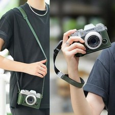 Real Leather Camera Bag Case Protect Cover Grip Strap For Fujifilm X-T50 XT50