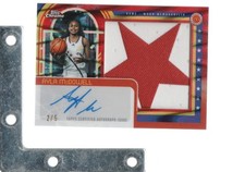 2025 Topps Chrome McDonalds Ayla McDowell #2/5 GOLDEN PATCH AUTOGRAPH SICK STAR!