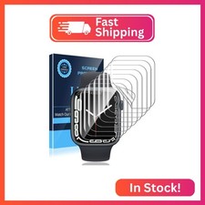 LK 8 Pack Apple Watch 40mm Screen Protector Compatible for Apple Watch Series 6