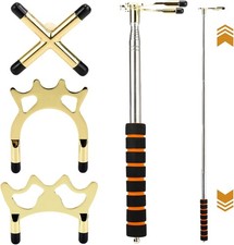 Retractable Pool Cue Bridge Billiards Cue Rest W/ 3 Pieces Removable Alloy