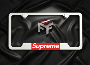 Supreme License Plate | eBay