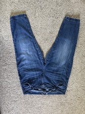 KUT from the Kloth Women  s Cropped Blue Medium Wash Mid Rise, Size 16W