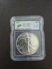 1987 American Silver Eagle MS70 Early Date ASE 1 oz Fine Ag Rare ICG Grade HUTTO