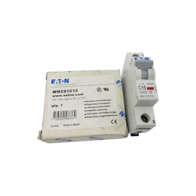Eaton Wmzs1C15 230/400V 15A Nsmp