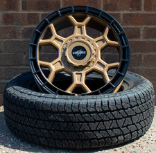 4 X 17" CITROEN BERLINGO 2018-2026 BLACK WOLF-1 MATT BRONZE 8J ALLOYS & TYRES