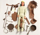 1960s MARX JOHNNY WEST CHIEF CHEROKEE WITH ACCESSORIES LOT #19