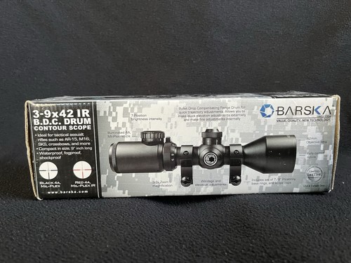 Barska 3-9x42 IR B.D.C. Drum Contour Scope - Picture 7 of 7