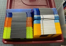 Assorted 2HD High Density 3.5in Floppy Disk 1.44MB 98 Pack Lot