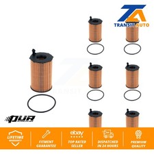 Engine Cartridge Oil Filter (7 Pack) For Audi Q5 Volkswagen Touareg Porsche Q7