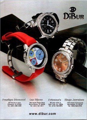 2003   DiBur Watch Print Ad   2000s Hip Hop CA-47