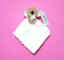 Carters Just One You Koala Security Blanket White Satin Plush Target Lovey 68453