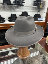 Stetson Caprice Fur Felt Dark Gray Hat Made In The USA Size 7
