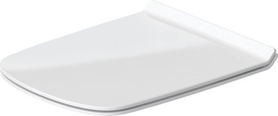 NEW Duravit DuraStyle 0060590000 Toilet Seat & Cover White Elongated Soft Close