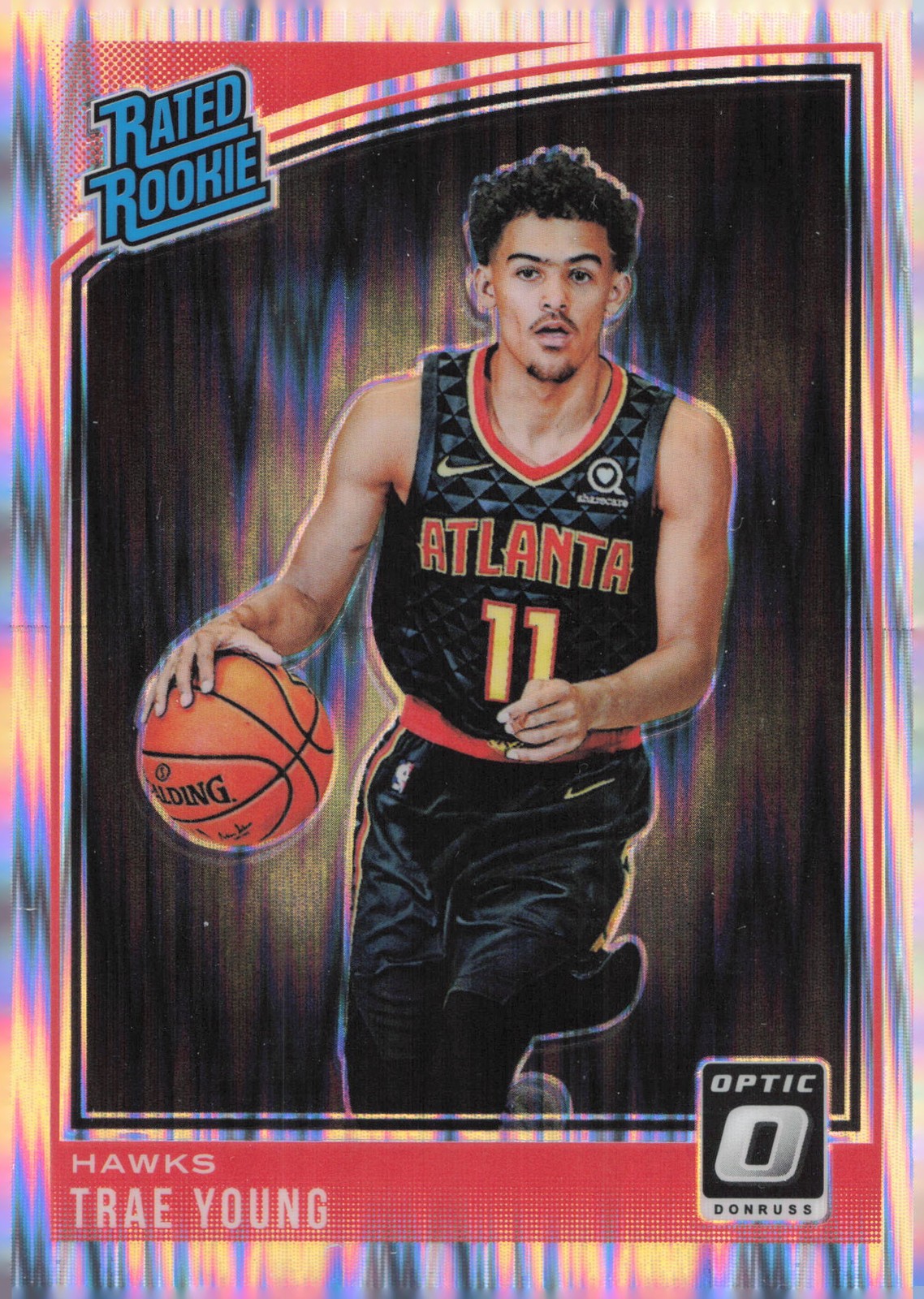 2018-19 Donruss Optic Trae Young Shock #198 RC
